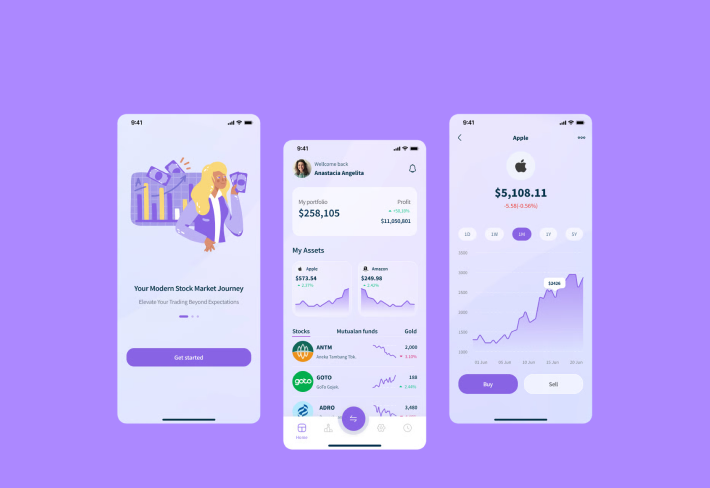 Stock management application